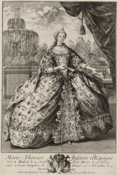 Retrato de María Teresa Rafaela de España (1726-1746) de Unknown